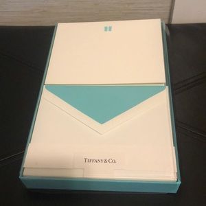 Tiffany and Company note card set